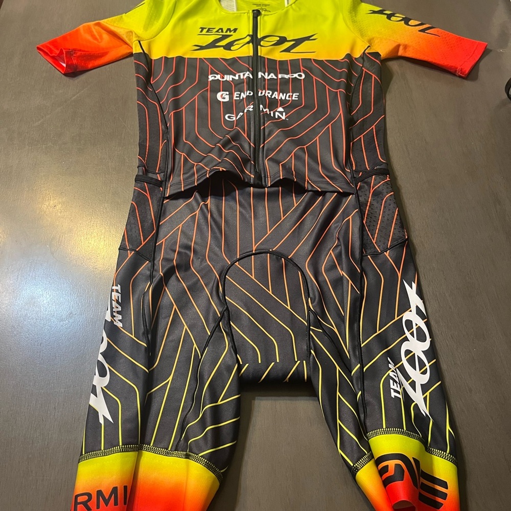 Zoot One Piece Triathlon Suit - Yellow and Black